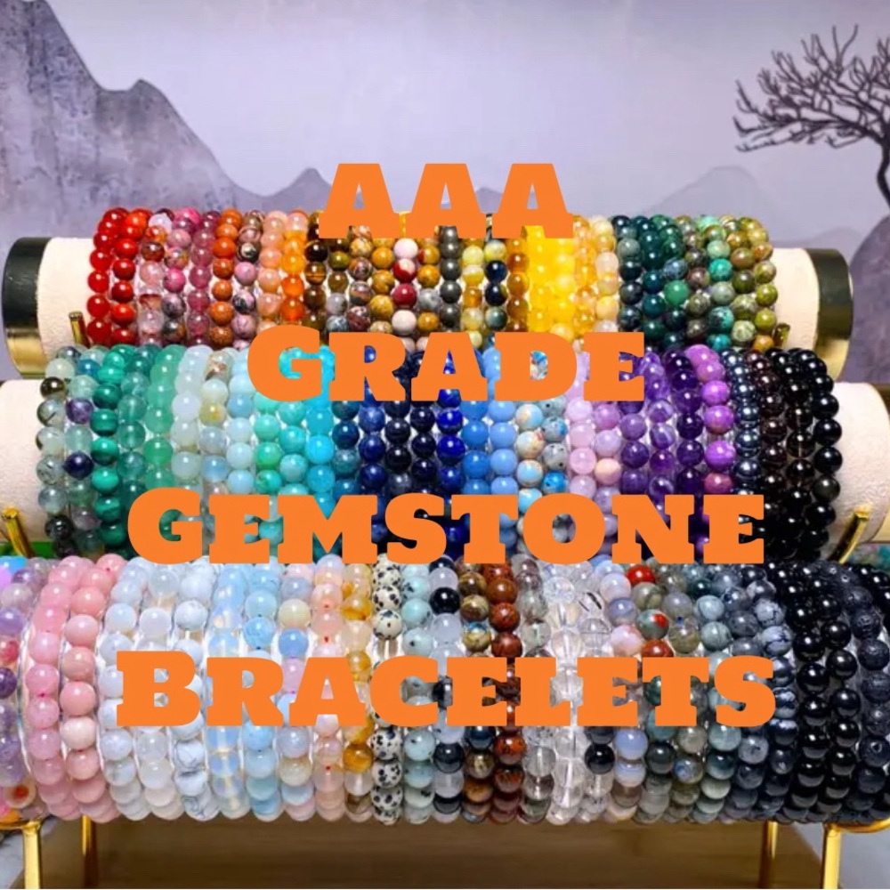 AAA Grade Gemstone Bracelets Show